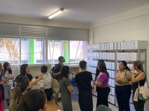 Professores e Alunos do Curso de Arquivologia da  UEPB - Data: 06/06/2024